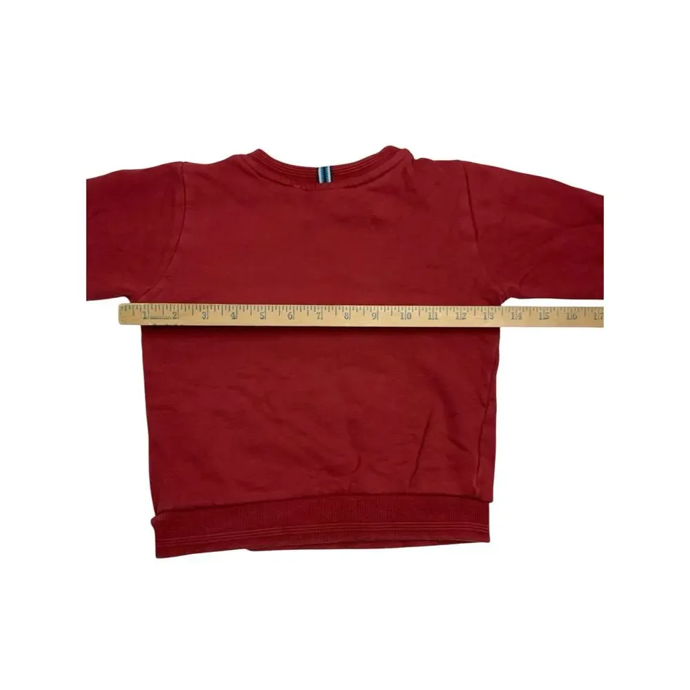 Ted Baker Kids 2PC Sweatsuit Set Red Jogger Pants Sweatshirt 4-5Y Playwear